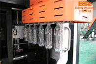 آلة نفخ الزجاجة PET الأوتوماتيكية سعة 2 لتر باللون البرتقالي تحكم PLC